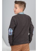 Brown Buttoned Sweater NDZ8014 - Online store - Boutique